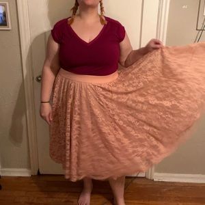 Torrid Lace Skirt